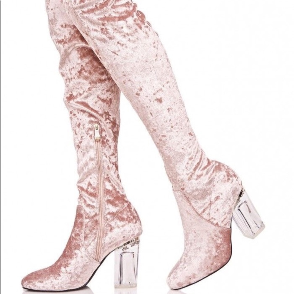 High Frequency Thigh High Boots
